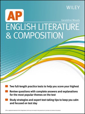 cover image of Wiley AP English Literature and Composition
